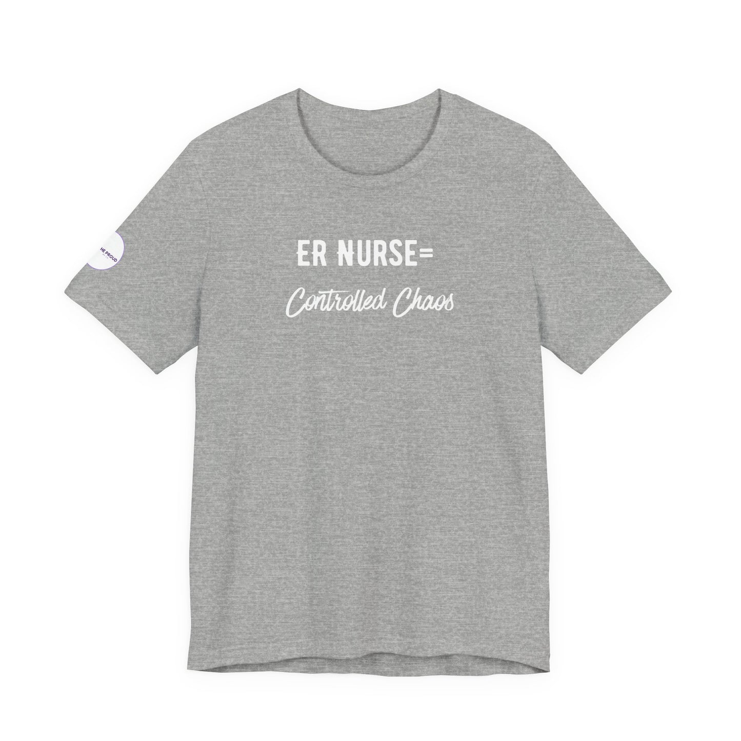 ER Nurse T-Shirt casual tee for ER nurses and medical staff