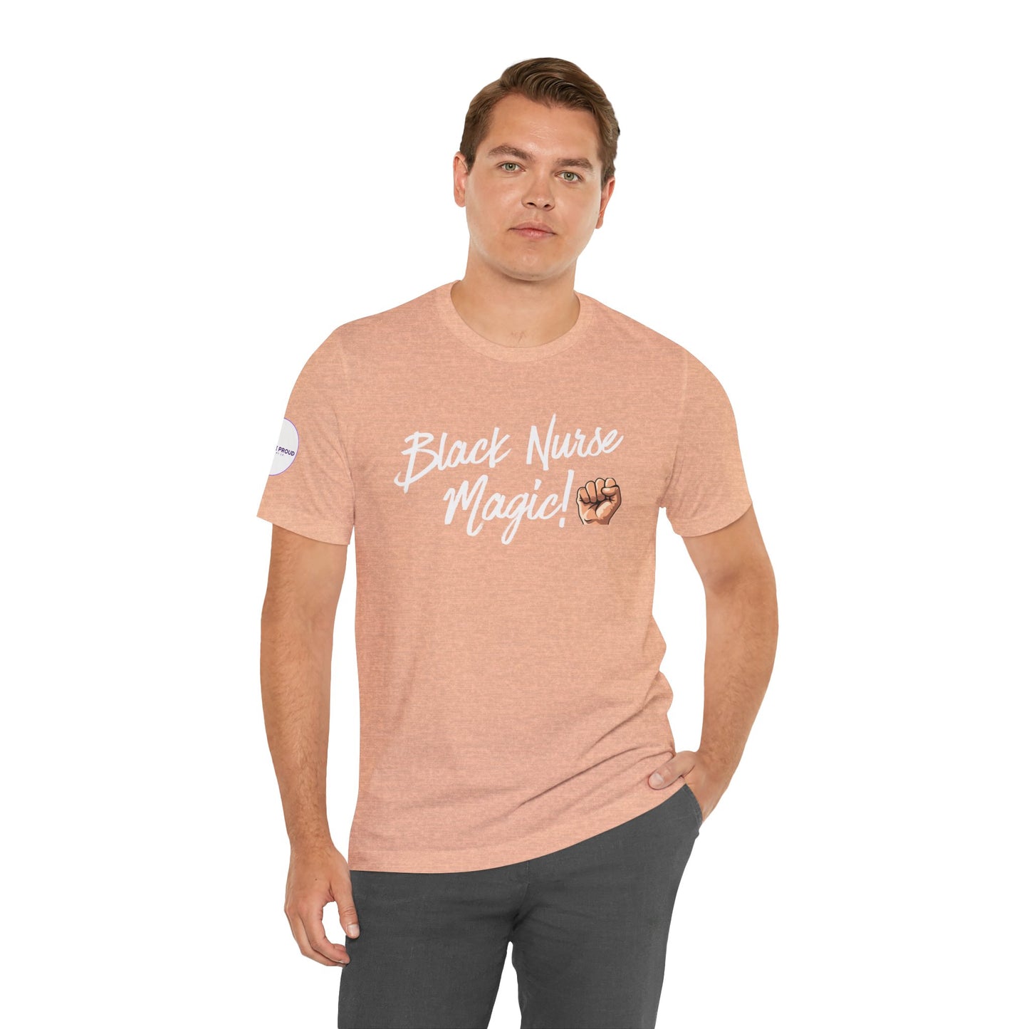 Black Nurse T-Shirt comfortable, durable shirt for long shifts and casual wear