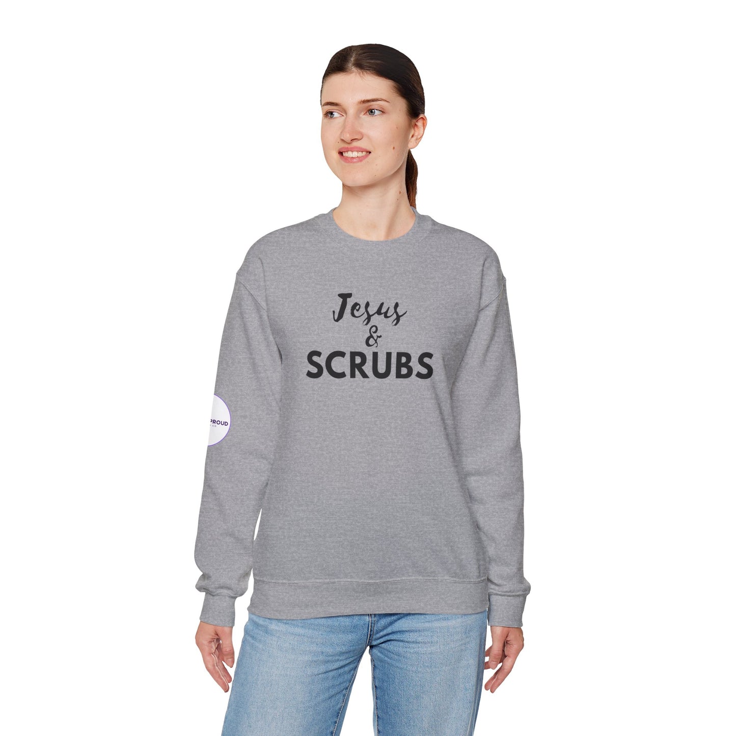 Unisex Crewneck Sweatshirt available in multiple color variants