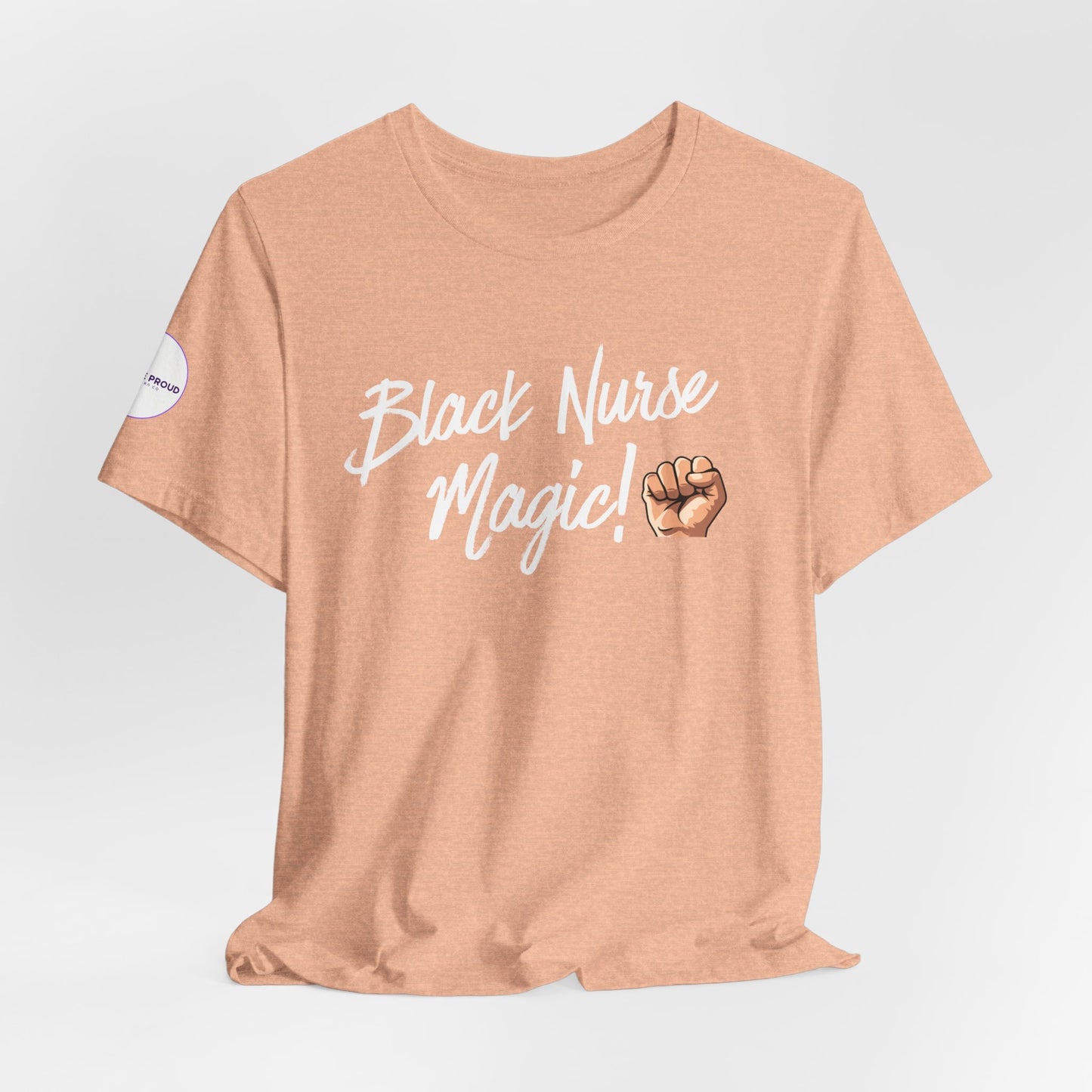 Black Nurse T-Shirt comfortable, durable shirt for long shifts and casual wear
