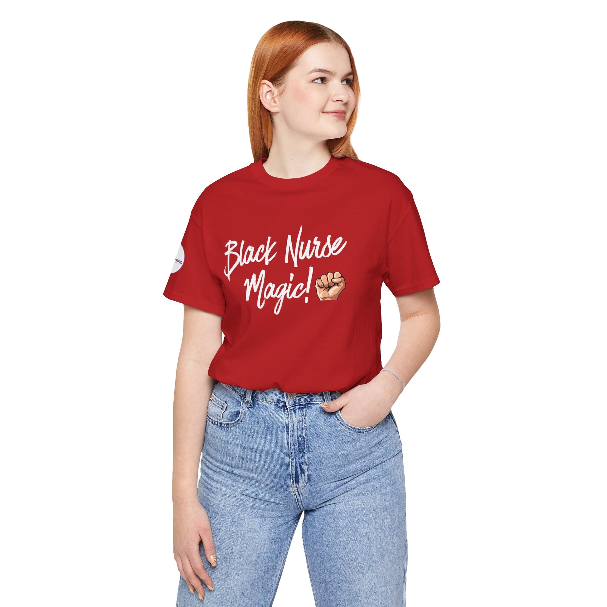 Black Nurse T-Shirt comfortable, durable shirt for long shifts and casual wear