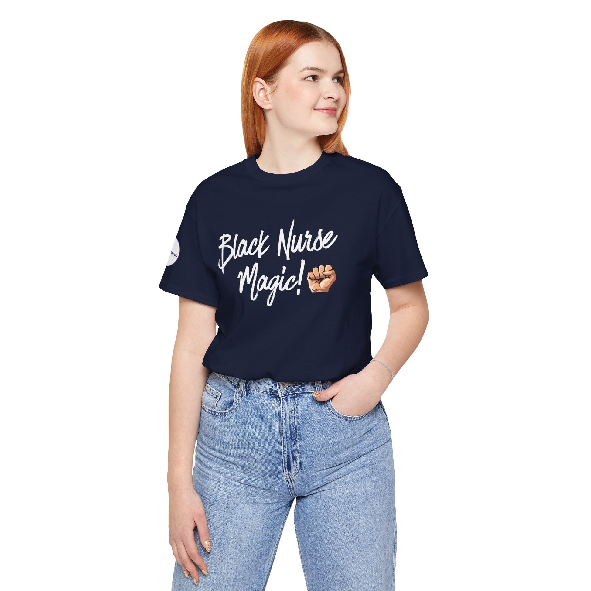 Black Nurse T-Shirt comfortable, durable shirt for long shifts and casual wear