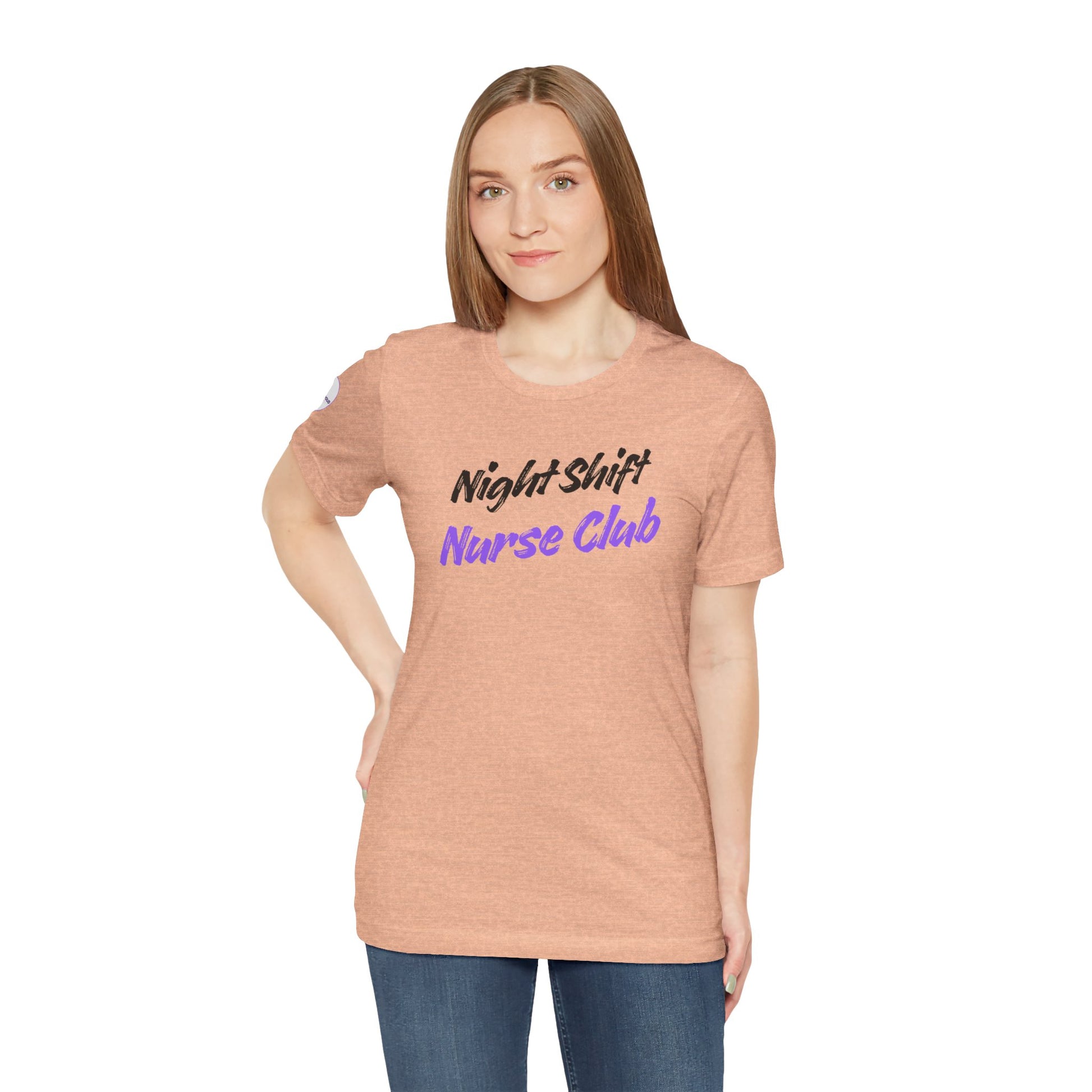 Night Shift Nurse T-Shirt designed for nurses working late-night shifts