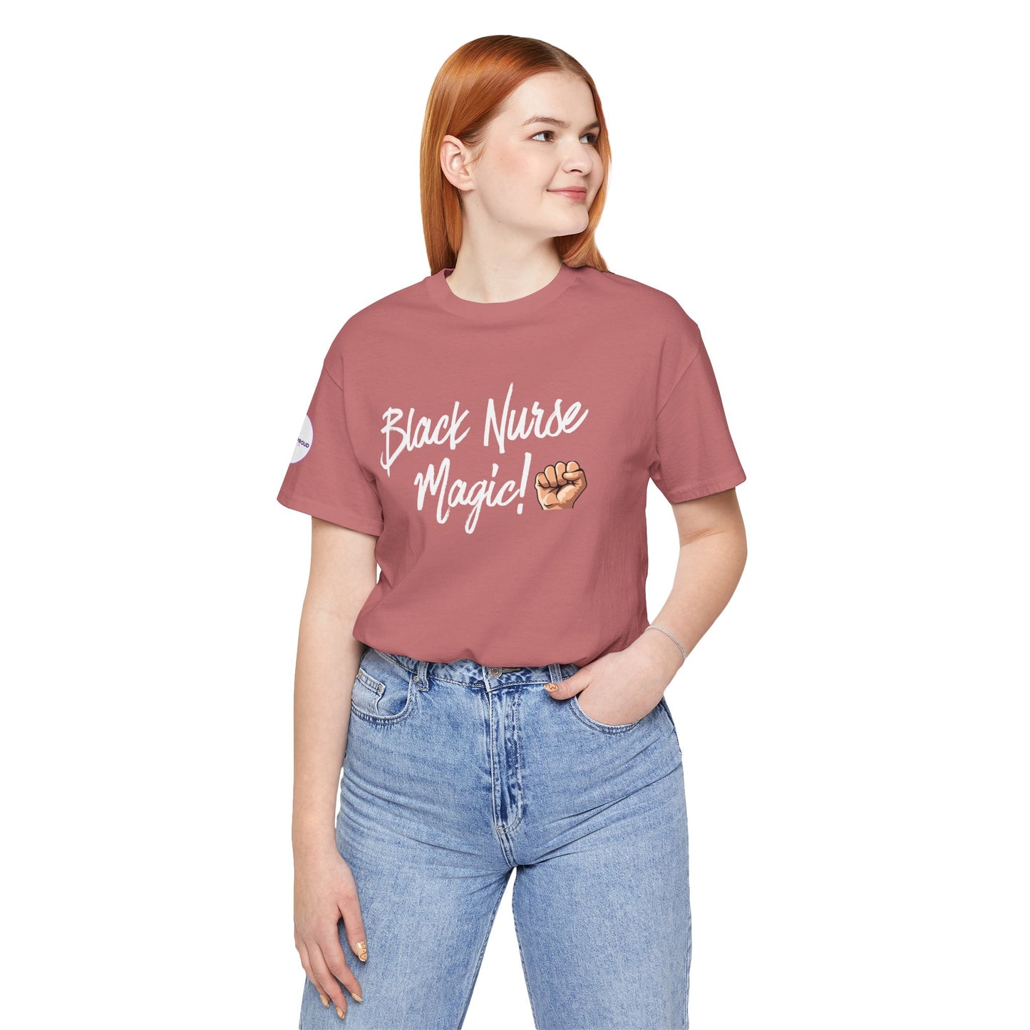 Black Nurse T-Shirt comfortable, durable shirt for long shifts and casual wear
