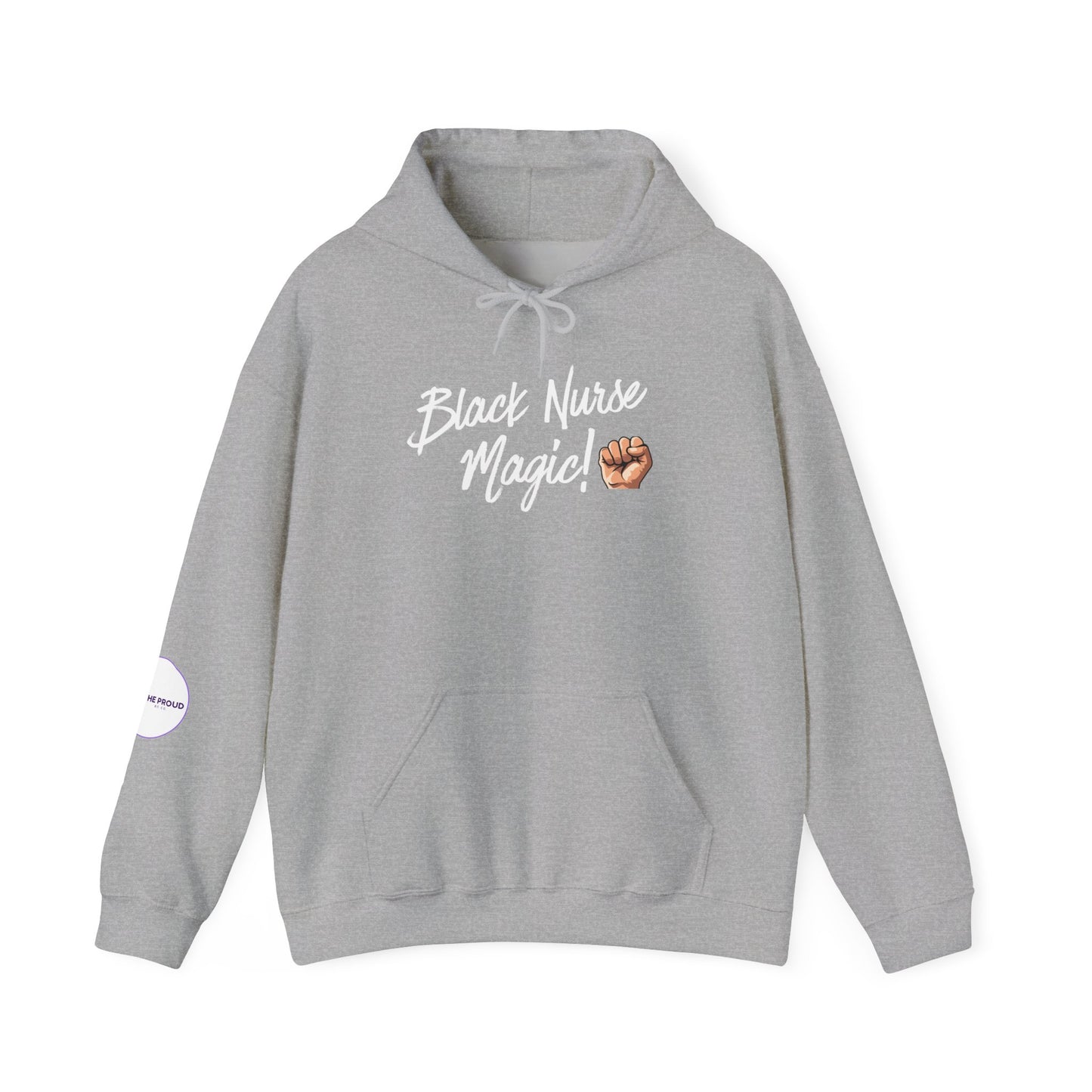Black Nurse Magic Hoodie meaningful gift for nurses
